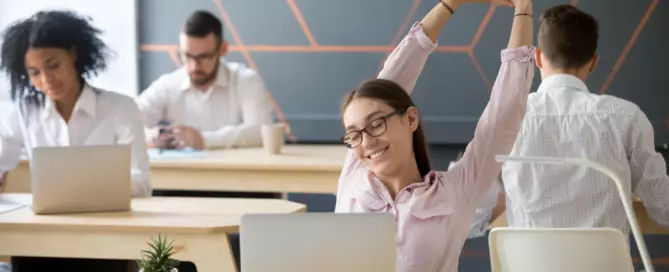 Corporate wellness and fitness, workplace team challenges.