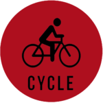 cycle icon red