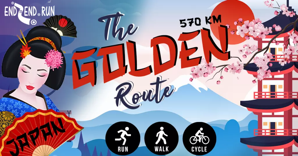 The Golden Route virtual challenge