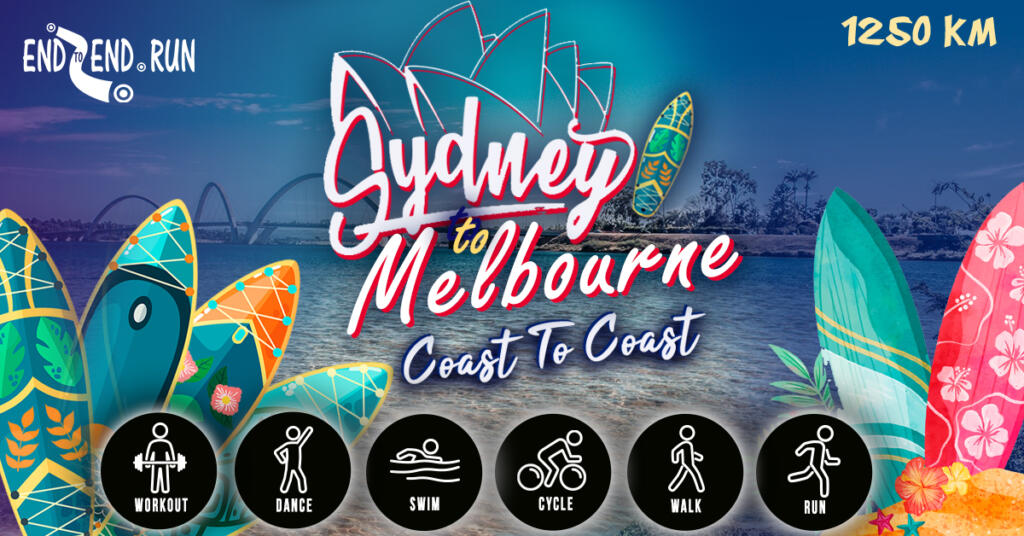 Sydney To Melbourne Virtual Challenge